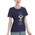 thumbnail image 2 of T-Shirt Basique à Manches Courtes pour Femmes, une Pièce, Grand Ours, 2 of 6