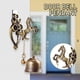 thumbnail image 3 of Timbre De La Puerta Campana decorativa de animal retro, golpeador de timbre de viento de la suerte (caballo) Likrtyny Libre de BPA, 3 of 9