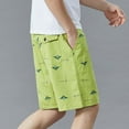 thumbnail image 2 of PEASKJP Shorts for Men Casual Summer Men's Performance Hybrid Utility Short Casual Summer Shorts (Green,3XL), 2 of 3