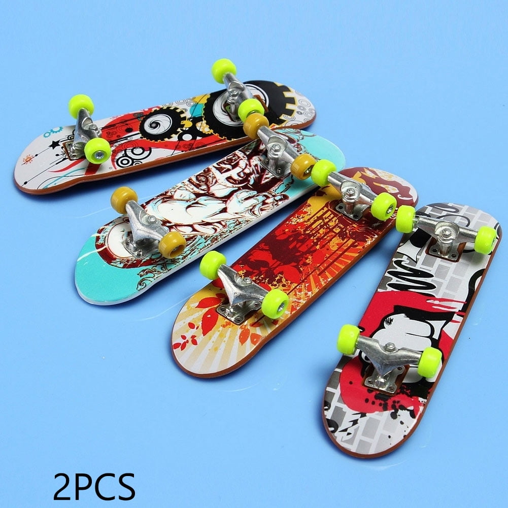 Mini Skateboard Toy Deck Truck  Finger  Board Skate Park Boy Kid Children Gift 