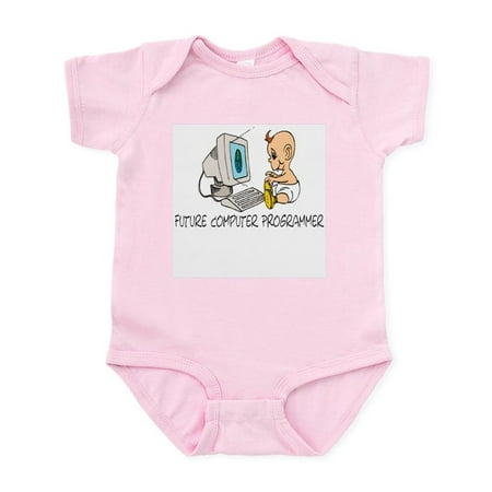 

CafePress - Future Computer Programmer Infant Bodysuit - Baby Light Bodysuit Size Newborn - 24 Months