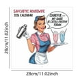 thumbnail image 2 of Uxgjfwu 2026 Sassy Housewives Daily Calendar, Witty Humorous Planner Organizer for Desk Home Office, Tear Off Page Design, 2 of 3