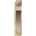 thumbnail image 2 of Ekena Millwork 6"W x 28"D x 28"H Imperial Rough Sawn Arts and Crafts Outlooker, Douglas Fir, 2 of 4