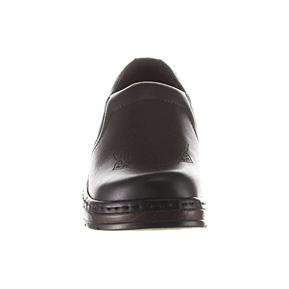 KLOGS Chaussures Sabots d'Infirmière en Cuir Fermé pour Femmes Naples