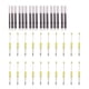 thumbnail image 1 of 20x bolígrafo con cuentas con 50 recargas, bolígrafos para manualidades, bolígrafo de escritura novedoso, 50 recargas para suministros de regalos para Amarillo, 1 of 7