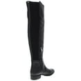 thumbnail image 2 of Sam Edelman Womens Pam Leather Ribbed Knit Over-The-Knee Boots, 2 of 2