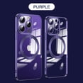 thumbnail image 1 of TECH CIRCLE iPhone 14 Pro Max MagSafe Case with Camera Lens Protector,Full Protection Clear Magnetic Case Compatible with MagSafe Anti-Scratch Cover for Apple iPhone 14 Pro Max 6.7" 2022,Dark Purple, 1 of 6