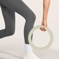 thumbnail image 1 of Anillo de pesas de 10 lb, accesorios para pesas rusas, de fitness ergonómico antideslizante, mancuernas para gimnasio en casa, entrenamiento de Beige, 1 of 8