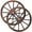As Shown, variant on 2pcs Wagon Wheel Decor Wooden Wagon Wheel Wall Decor Vintage Wagon Wheel Wood Decor for Bar Garage