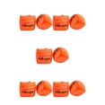 thumbnail image 1 of ziyahi 2Pcs Arm Rings PVC Inflatable Swimming Arm Sleeves Bands Thicken for Adults Kids, Orange Orange 5Set, 1 of 6