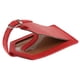 thumbnail image 5 of Paquete de 2 Etiquetas de Equipaje Hugo de material cuero PU Rojo Etiquetas impermeables para equipaje, 5 of 10