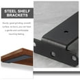 thumbnail image 6 of Yuangui Heavy Duty Floating Shelf Brackets for DIY L Shelves (2pcs), 6 of 10