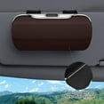 thumbnail image 6 of Ankereame Multifunctional Car Glasses Case - Sunshade, Sunglasses Holder, Bill & Change Storage, Universal Fit for Most Vehicles, 6 of 6