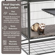 MidWest Homes for Pets Ferret or Critter Nation Cage Bottom Pan Cover, Ultra Soft Polyester