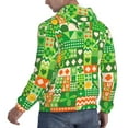 thumbnail image 6 of Wukai St Patrick's Day6 Print Men Hoodies Fleece Sweatshirts Long Sleeve Sweaters Pullover Fall Outfits Winter Clothes-XX-Large, 6 of 7