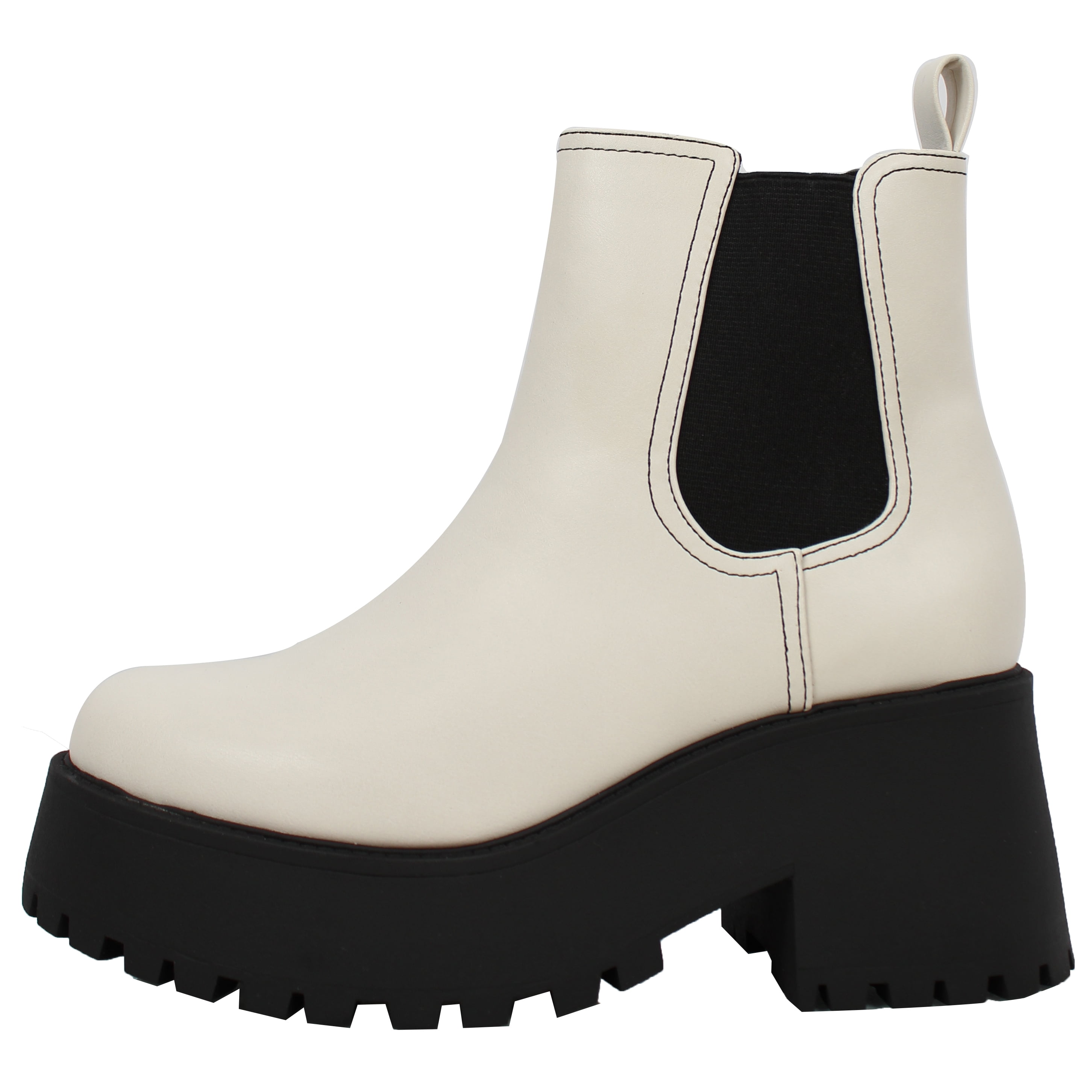 Soda Women's Chelsea Pull On Chunky 
