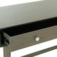 thumbnail image 6 of SAFAVIEH Isadora Mid-Century 1 Drawer Modern Desk, Grey, 6 of 11