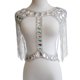 thumbnail image 2 of Collar de cadena para el cuerpo con borlas de cristal a la moda, arnés de bikini Schm Plata, 2 of 8