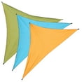 thumbnail image 1 of New Outdoor Shading Triangle Canopy Heavy Shade Sail Sun Canopy Cover Waterproof one pack, 1 of 6