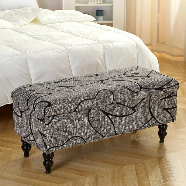 Elodie Piano Bench Slipcover Bench Seat Furniture Protector Folding Storage Bench Cover Style C Other 80cm 110cm
