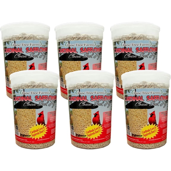 Pine Tree Farms 399641 72 oz Cardinal Safflower Classic Seed Log