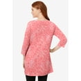 thumbnail image 2 of Woman Within Plus Size Perfect Printed Three-Quarter-Sleeve Scoopneck Tunic, 2 of 5