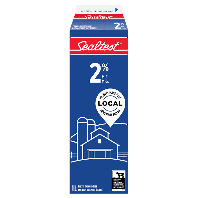 Sealtest Partly Skimmed 2% Milk