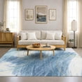 thumbnail image 6 of Addison Rugs Mayfield Premium Machine Washable Transitional Stripes Sky Rectangle Rug, 8' x 10', 6 of 6