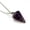 12#amethyst Pendulum, variant on Wholesale Crystal Quartz Healing Pendulum Pendant Chakra Necklace Men Women Gift-12#amethyst Pendulum