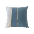 thumbnail image 1 of Injueey Funda de almohada de sofá moderna, funda de cojín cuadrada, Protector decorativo de retazos, funda de almohada de costura, dormitorio, coche, Decoración del hogar gris azul Injueey HA078702-04, 1 of 6
