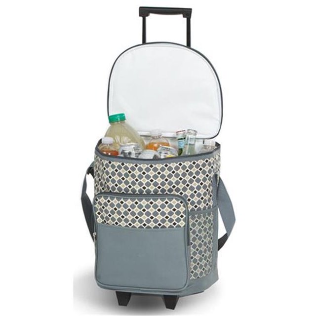Picnic Plus PSM-321MO Tableau de Bord Roulant Cooler&44; Mosaïque - Gris