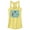 Banana, variant on Junior's Pokemon Bulbasaur Wink Face  Racerback Tank Top Cancun Medium