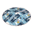 thumbnail image 2 of Kll Airplanes And Aviation Signs Christmas Tree Skirt 30",Party Decorations Farmhouse For Christmas Decorations Holiday Party, 2 of 8