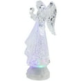 thumbnail image 6 of Northlight LED Lighted Acrylic Angel Christmas Snow Globe - 8.75", 6 of 6