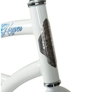 Hyper Bicycles 26 Womens Beach Cruiser, Adult Ages 13+, White/Blue