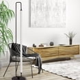 thumbnail image 2 of Dainolite  Freya 1 Light LED Floor Lamp Matte Black, 2 of 5