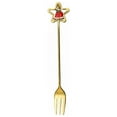 thumbnail image 1 of Harpily Promotional Dinnerware Stainless Steel Tableware Creative Cute Christmas Star Spoon Fruit Fork Coffee Dessert Spoon, 1 of 3