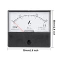 thumbnail image 2 of Unique Bargains AC 0-30A Analog Panel Ammeter Gauge Ampere Current Meter DH-670, 2 of 4