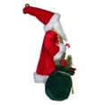 thumbnail image 2 of Kurt S. Adler J9201 18 in. Santa with Gift Bag & Scepter Table Piece, 2 of 8
