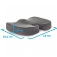 thumbnail image 3 of Linenspa Cojín de Asiento de Memory Foam - Cojín Ortopédico - Cojín para Silla de Oficina, Coche, Avión, 3 of 6