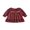 Red, variant on Cjfdfy Toddler Baby Girl Christmas Nightgown Outfit Red Plaid A Line Crew Neck Long Sleeve Dress Toddler Christmas Bow Pajamas Dress Baby Winter Holiday Party Pjs Outfit