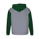 thumbnail image 2 of Blusa con capucha de manga larga para hombre, sudadera con capucha y cordón con estampado de moda para tiempo libre, sudadera con capucha para hombre, blusa de poliéster, 2 of 3