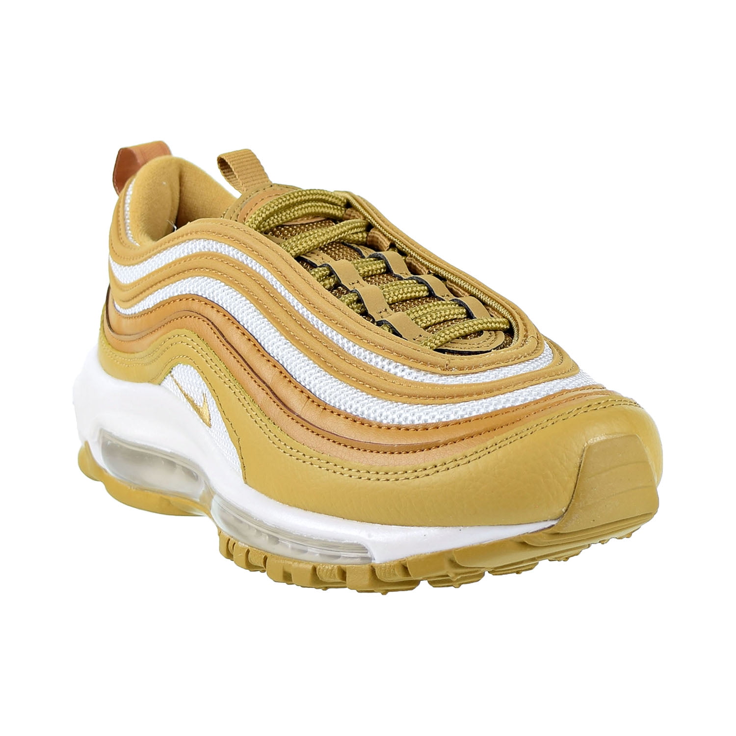 Nike Air Max 97 Women s Shoes Wheat Club Gold 921733 702