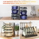 thumbnail image 2 of Organizador de ollas y sartenes, soportes para tapas de ollas y rejilla para sartenes, múltiples métodos de bricolaje Rejillas para ollas de 8 niveles, organización de cocina ajustable y, 2 of 6