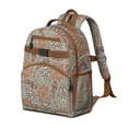 thumbnail image 2 of Tribal Retro Paisley Floral Backpack Spine-Protecting Design for Commuters, 2 of 5
