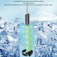 thumbnail image 3 of Ice Auger,  Adapter Easy Drilling Ice Drill Auger Set Cemented Carbide Nylon 8in Diameter  for Outdoor, 3 of 7