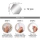 thumbnail image 4 of 12 acrylic mirror wall stickers (hexagonal, red) 17.7 cm x 15.3 cm mirror wall stickers living room decoration, 4 of 5