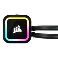 thumbnail image 4 of Corsair H100x RGB ELITE Liquid CPU Cooler with SP120 RGB ELITE Fans, Multi-color, 4 of 8