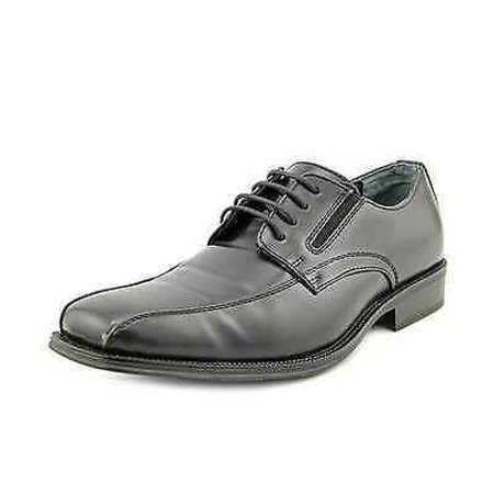

Alfani Proud Mens Black Wide Faux Leather Oxfords Shoes Size 7M US
