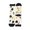 Black, variant on Ticikt Graduation Print Novelty Floor Socks for Casual Wear,Black